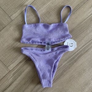 Hunza G Gigi Lilac Bikini Set
